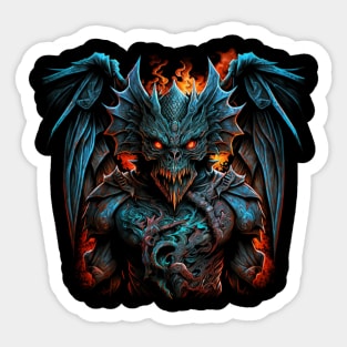 The Cursed of Gargoyle Sticker